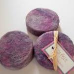 Lemongrass Felted Soap, Felted Soap Pack Of Three,..