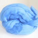 Felting Wool, Merino Wool Tops, Light Blue Merino..